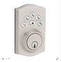 Kwikset Powerbolt 240 Series 992400-002 Keypad Electronic Lock, Traditional, 3 Grade, Zinc, Satin KW1 Keyway, 1/PK