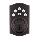 Kwikset Powerbolt 240 Series 992400-003 Keypad Electronic Lock, 3 Grade, Zinc, Venetian Bronze, KW1 Keyway