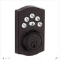 Kwikset Powerbolt 240 Series 992400-003 Keypad Electronic Lock, 3 Grade, Zinc, Venetian Bronze, KW1 Keyway