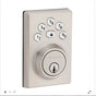 Kwikset Powerbolt 240 Series 992400-004 Keypad Electronic Lock, Contemporary, 3 Grade, Satin Nickel, KW1 Keyway, 1/PK