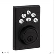 Kwikset Powerbolt 240 992400-005 Keypad Electronic Lock, 3 Grade, Zinc, Matte Black, KW1 Keyway