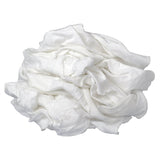 Buffalo 12020 Bleached Knit Rag, Bright White, 4 lb