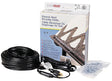 EasyHeat ADKS Series ADKS600 Roof and Gutter De-Icing Cable, 120 ft L, 120 V, 600 W