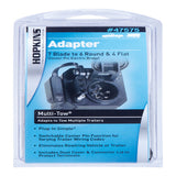 Hopkins Multi-Tow 7 Blade to 6 Round and 4 Flat Trailer Adapter