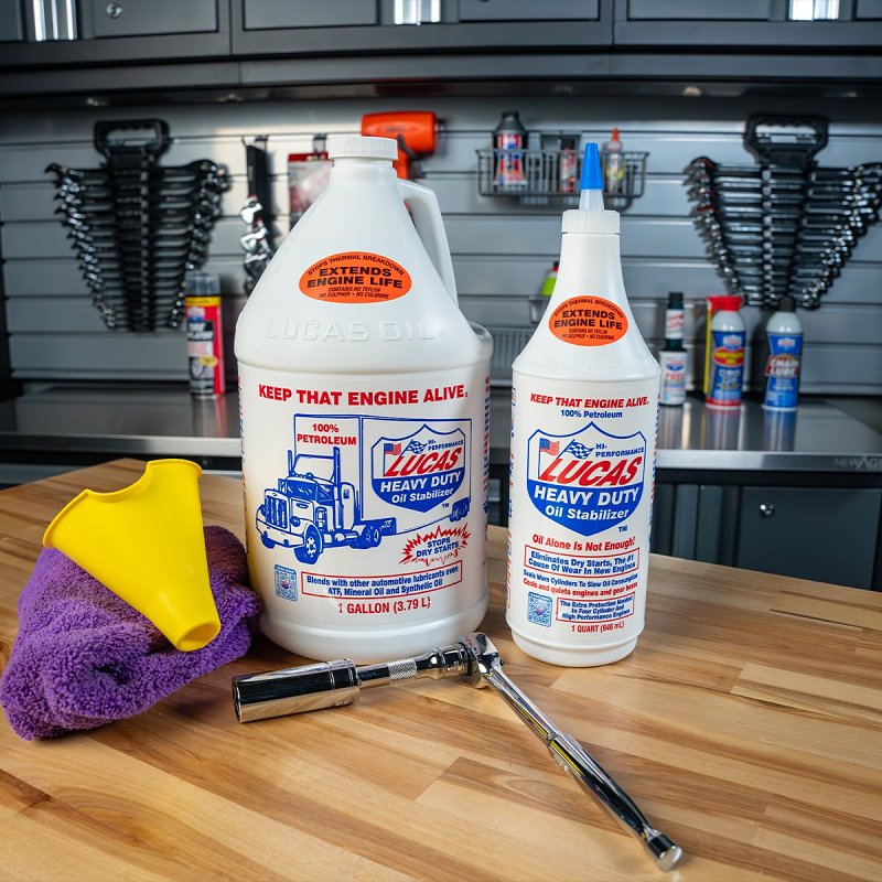 Lucas Oil 10002 Oil Stabilizer, 1 gal Bottle, Pack of 4