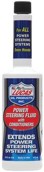 Lucas Oil 10442 Power Steering Fluid Amber, 16 oz Bottle, Pack of 12