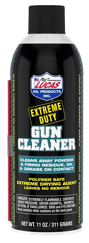 Lucas Oil 10905 Gun Cleaner, Liquid, 11 oz, Pack of 12