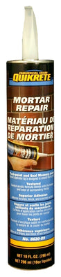 Quikrete 862002 Mortar Repair, Beige/Black/Gray, Paste, 296 mL Caulk Tube, Pack of 12