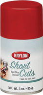 Krylon KSCS033 Craft Spray Paint, High-Gloss, Red Pepper, 3 oz Can, Pack of 6