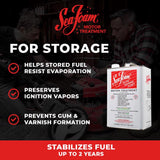 Sea Foam Gasoline/2 and 4 Cycle Engine Complete Fuel System Cleaner 1 gal, Pack of 4