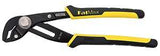 STANLEY Push-Lock Series 84-648 Groove Joint Plier, 10-5/16 in OAL, Black/Yellow Handle, Comfort-Grip Handle