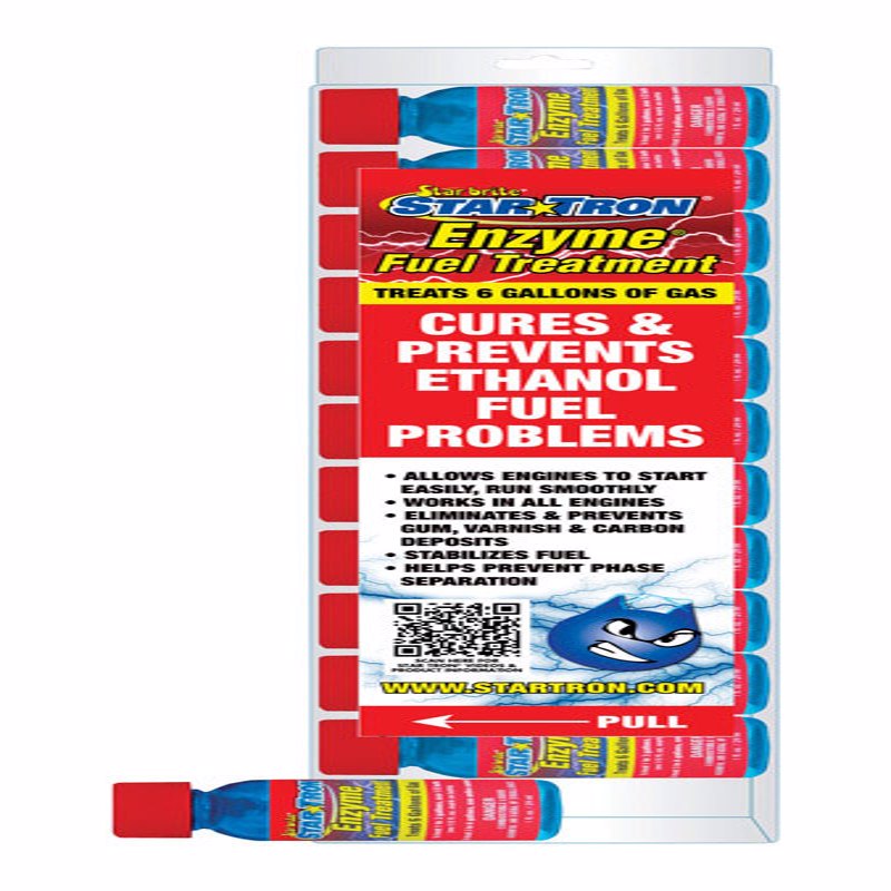 Star brite Star Tron Gasoline Marine Fuel System Cleaner and Stabilizer 1 oz, Pack of 12