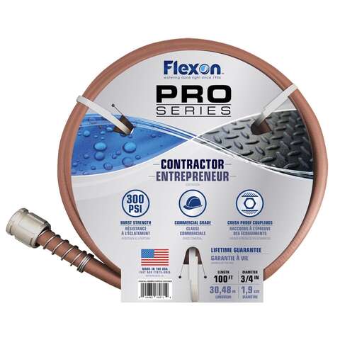 Flexon Pro Series 3/4 in. D X 100 ft. L Heavy Duty Contractor Grade