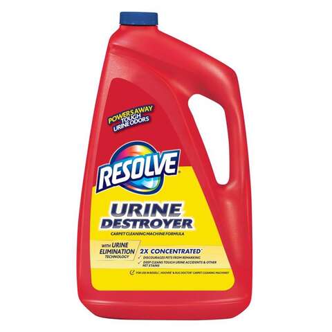 Resolve No Scent Carpet Cleaner 48 oz Liquid Concentrated, Pack of 6