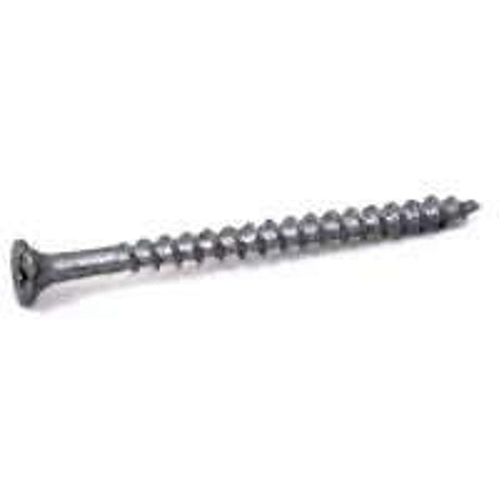 ProFIT 0282078 Deck Screw, #6 Thread, 1-1/4 in L, Coarse Thread, Bugle Head, Phillips Drive, Sharp Point