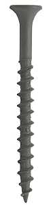 ProFIT 0281109 Deck Screw, #6 Thread, 1-5/8 in L, Coarse Thread, Bugle Head, Combo Drive, Sharp Point, Ceramic