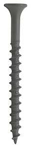 ProFIT 0281179 Deck Screw, 3 in L, Coarse Thread, Bugle Head, Combo Drive, Sharp Point, Ceramic