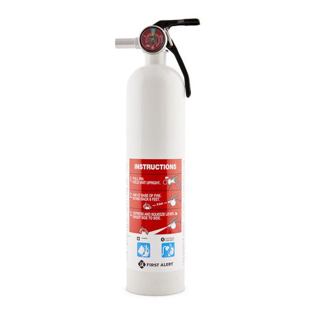 First Alert 2-3/4 lb Fire Extinguisher For Auto/Marine OSHA/US Coast Guard Agency Approval, Pack of 4