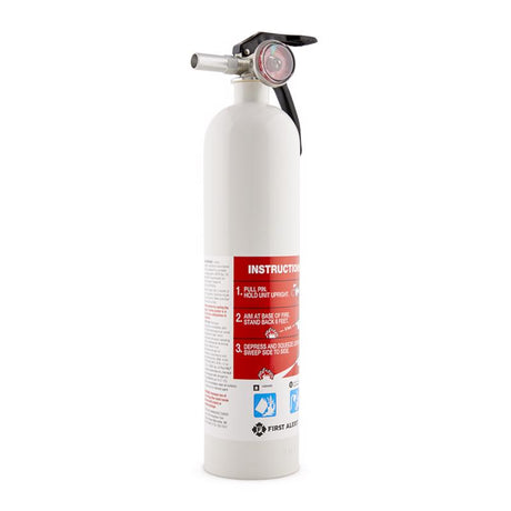 First Alert 2-3/4 lb Fire Extinguisher For Auto/Marine OSHA/US Coast Guard Agency Approval, Pack of 4