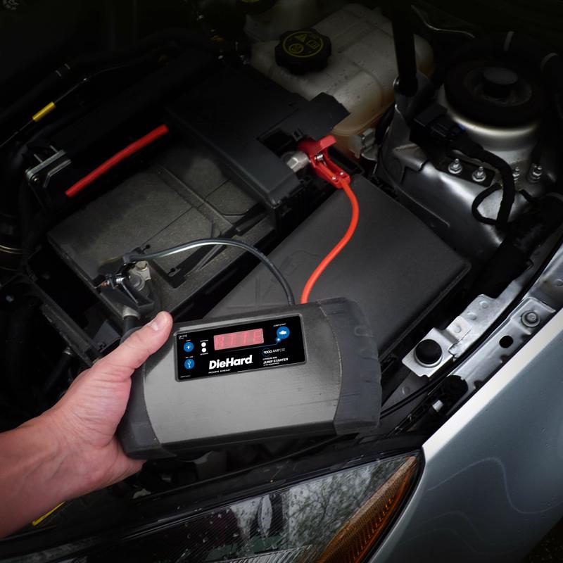 DieHard Automatic 12 V 1000 amps Battery Jump Starter, Pack of 2