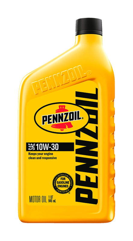 Pennzoil 10W-30 4-Cycle Multi Grade Motor Oil 1 qt 1 pk, Pack of 6