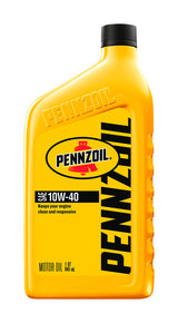 Pennzoil 10W-40 4-Cycle Conventional Motor Oil 1 qt 1 pk, Pack of 6