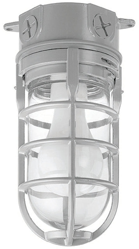 Carlon MCL150C Outdoor Light, 120 VAC, 150 W, Incandescent Lamp, Die-Cast Aluminum Fixture..