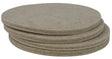 Shepherd Hardware 9921 Protective Pad, Felt, 4 in Dia, Round