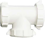 Plumb Pak PP20556 Coupling Tee, 1-1/2 in, PVC