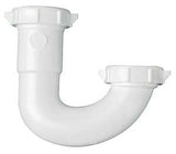 Plumb Pak PP20661 J-Bend, 1-1/2 x 1-1/4 in, Plastic