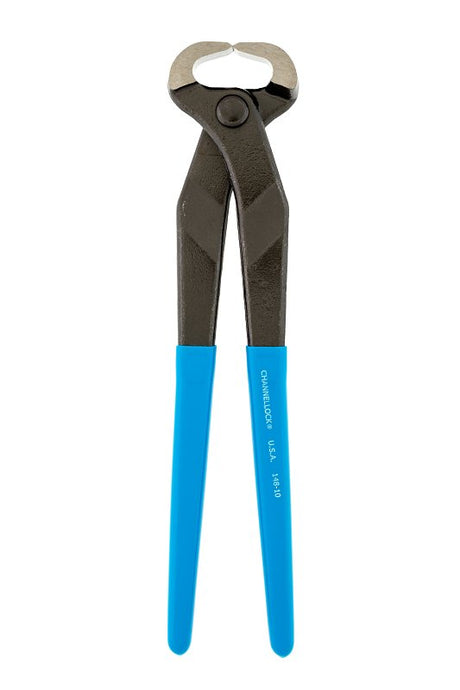 Channellock 148-10 End Cutting Plier, 0.047 to 0.091 in Hard Wire, 0.162 in Soft Wire Cutting Capacity, Steel Jaw