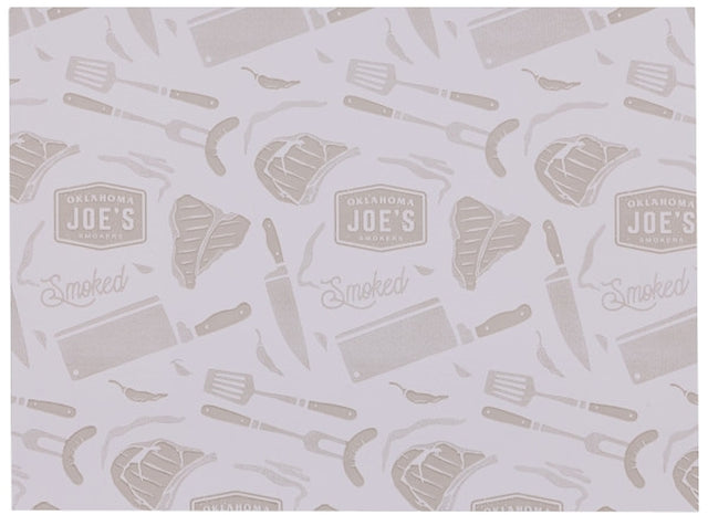 Oklahoma Joe's 3924562P05 Cutting Board Sheet, 18 in L, 24 in W, 0.1 in Thick, Paper, Multi-Color