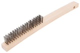 ProSource WB00319S Wire Brush, Metallic Bristle, 5/8 in W Brush, 14-1/4 in OAL