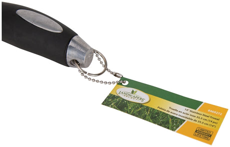 Landscapers Select GT930AS Garden/Transplanting Trowel, 6 in L Blade, 3-1/2 in W Blade, Stainless Steel Blade