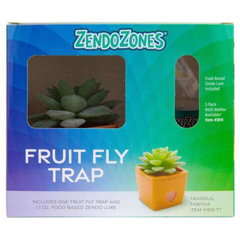 JT Eaton ZendoZones Fruit Fly Trap 1 box, Pack of 6