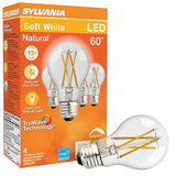 BULB LED A19 CLR SOFT WHITE 8W