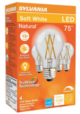 BULB LED A19 CLEAR SFTWHT 11W