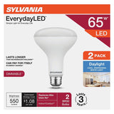 Sylvania 42023 LED Light Bulb, BR30 Lamp, Daylight