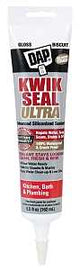 DAP KWIK SEAL ULTRA 18916 Siliconized Sealant, Biscuit, 0 to 150 deg F, 5.5 oz Tube