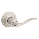 Kwikset Signature Series 740TNL 15 SMT 6AL RCS Entry Lever, Satin Nickel, Zinc, Residential, Reversible Hand, 2 Grade
