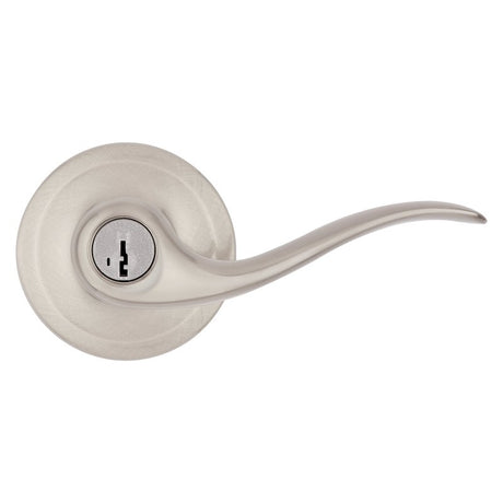 Kwikset Signature Series 740TNL 15 SMT 6AL RCS Entry Lever, Satin Nickel, Zinc, Residential, Reversible Hand, 2 Grade