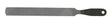 Crescent Nicholson 06706NN File, Flat, Rectangular Profile, American Pattern, Double, Single Cut, 8 in L Blade