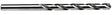 Irwin 81141 Jobber Drill Bit, 0.096 in Dia, 2-3/8 in OAL, Spiral Flute, 4-Flute, 0.096 in Dia Shank, Straight Shank