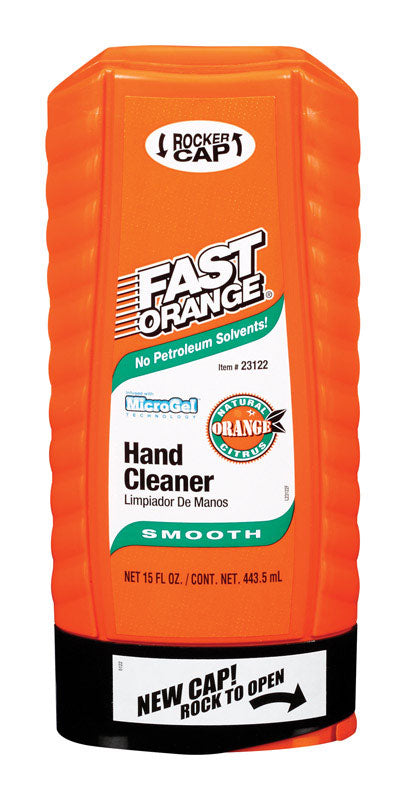 Fast Orange Citrus Scent Smooth Hand Cleaner 15 oz