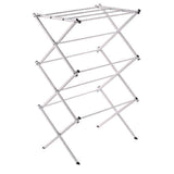 Polder 42 in. H X 14.5 in. W X 29 in. D Steel Accordian Collapsible Clothes Drying Rack