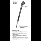 Slime Dual Head 120 psi Pencil Tire Pressure Gauge