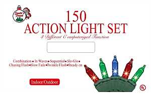 Hometown Holidays 01035 Chaser Light Set, 150-Lamp