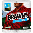 Brawny Pick-A-Size 44375 Paper Towel, 5-1/2 in L, 11 in W, 2-Ply, 2/PK, Pack of 12