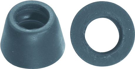 Danco 36668B Faucet Washer, 13/32 in, 21/32 in Dia, Rubber, For: 1/2 in IPS Threaded Basin Supply, Pack of 5