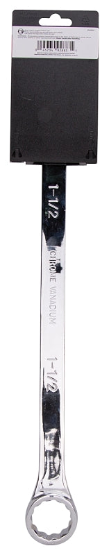 Vulcan MT6547513 Combination Wrench, SAE, 1-1/2 in Head, Chrome Vanadium Steel